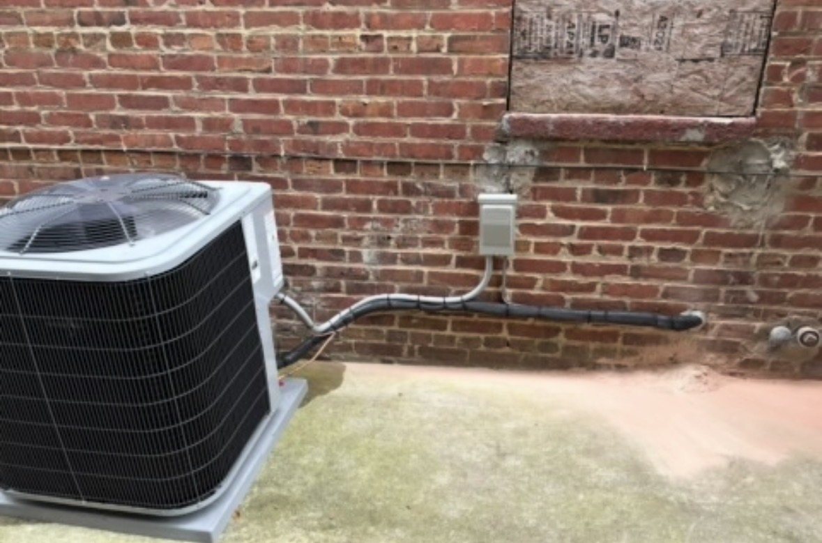 Outdoor unit installation